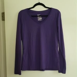 Nike Dri Fit long sleeved top